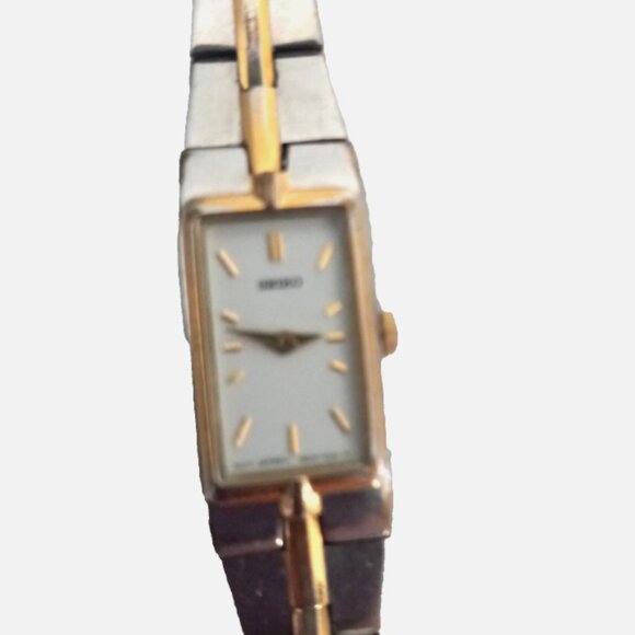 Seiko Ladies Two Tone Watch Stainless Steel Japan Quartz 2E20-7479 RO main image 10